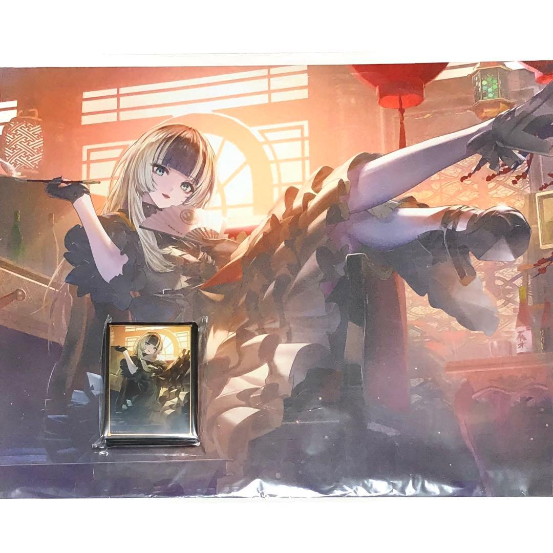 ホロライブ 儒鳥風亭らでん スリーブ プレイマット hololive ラスト z