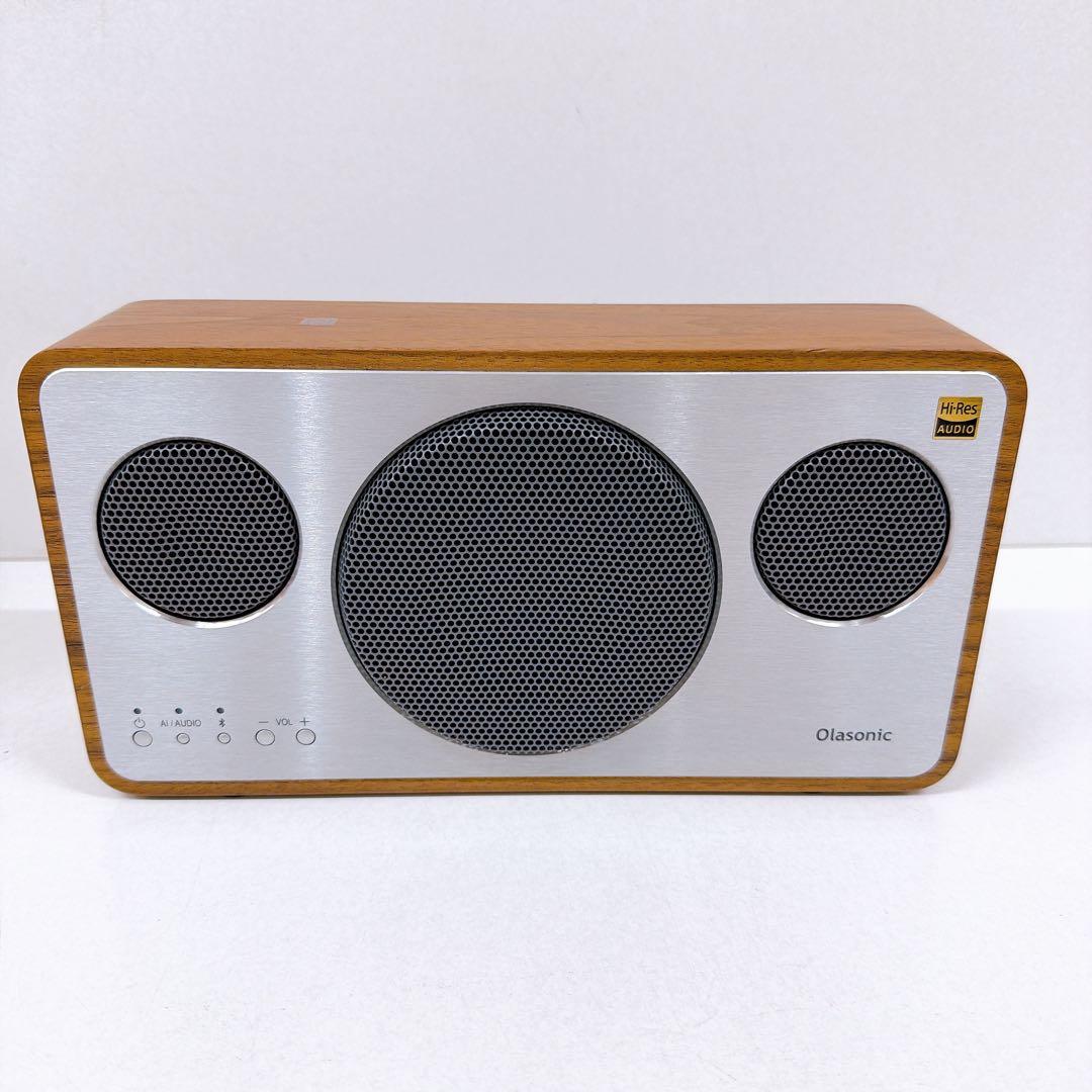 Olasonic IA-BT7 Bluetooth スピーカー ウォルナット