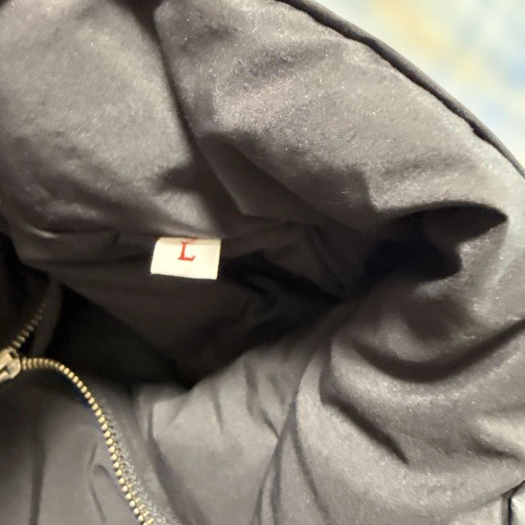 【美品】DANTON ダントン スタンドカラー ジップアップ ダウンベスト(L)