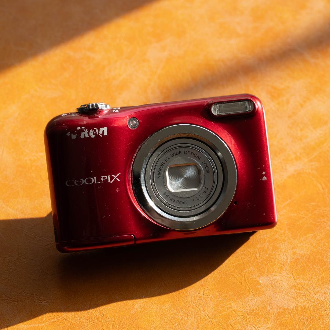【単三電池で動く！】Nikon COOLPIX A10 レッド 動作確認済