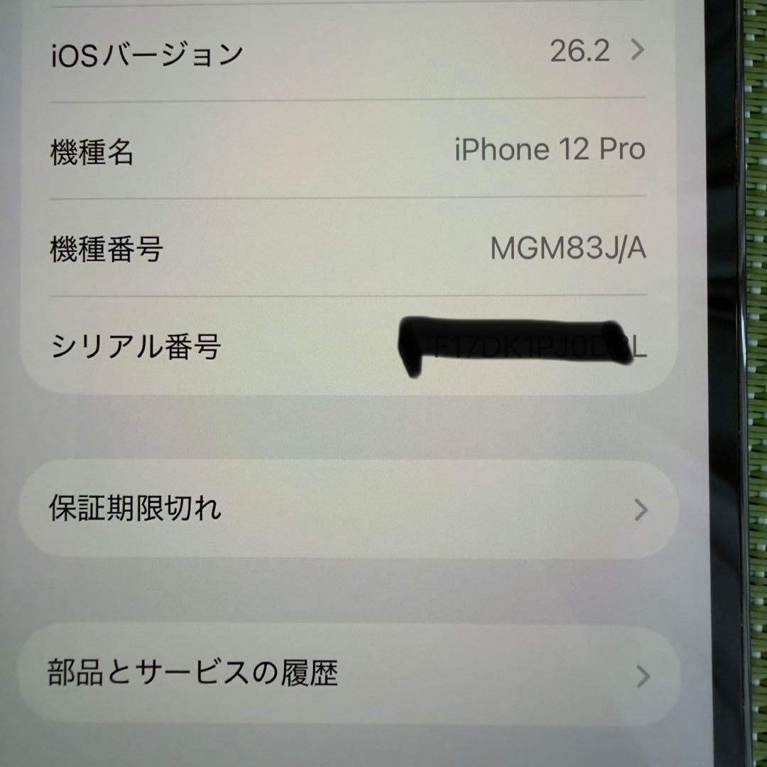 雪　Apple iPhone 12 Pro 128gb