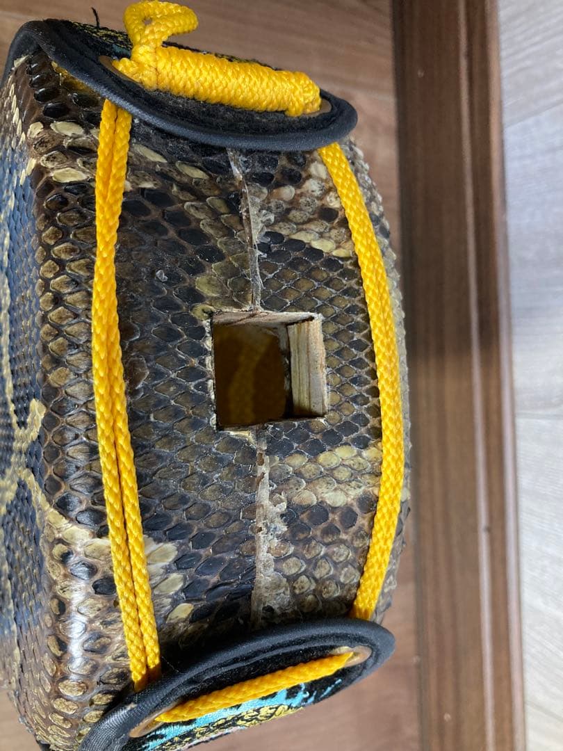 【登り竜ティーガ】沖縄三線✨本革強化張り✨訳あり