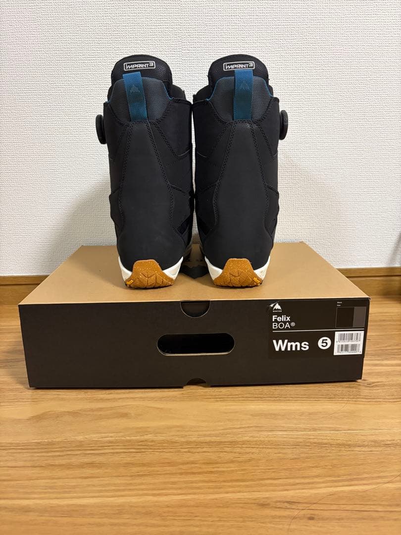 【美品】BURTON Felix BOA Wms スノーボードブーツ 22.0