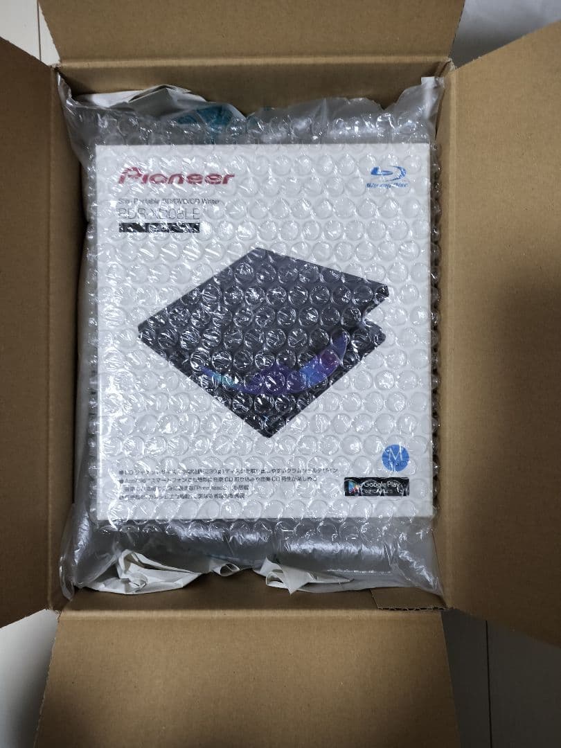 Pioneer パイオニア 外付けブルーレイドライブ BDR-XD08LE