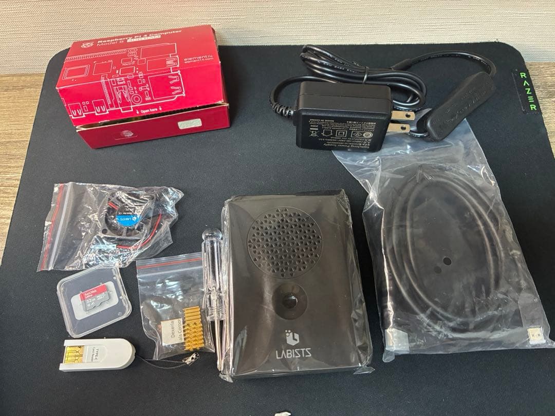 ミニPC LABISTS Raspberry Pi 4 Model B 4GB