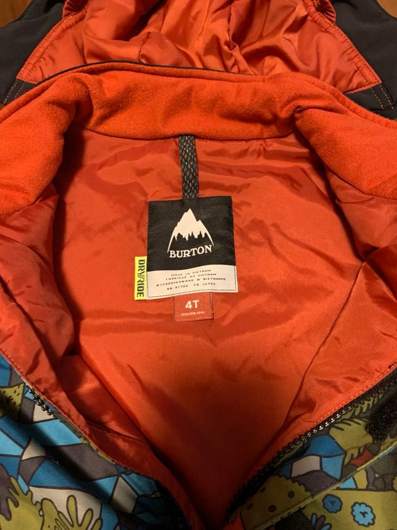 バートン チルドレン 4T スノーウェア