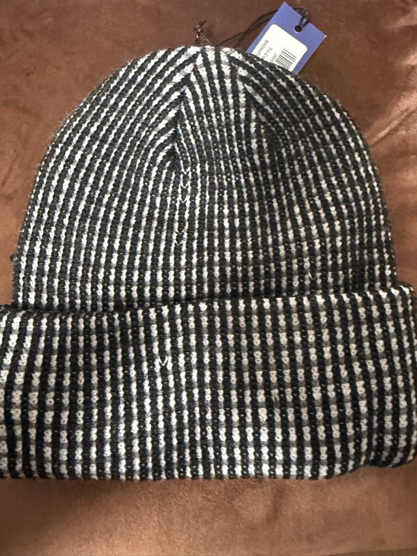 【かつき君着用モデル】NOAH チェック柄 ニット帽