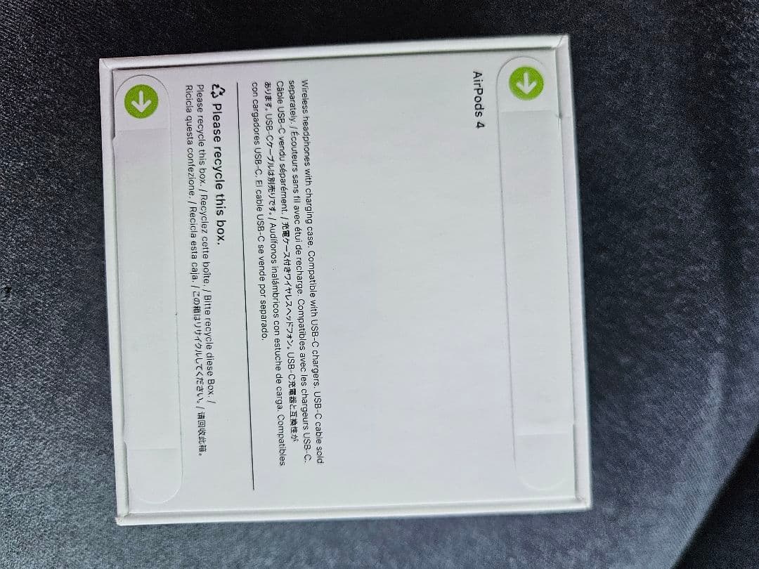 Apple AirPods 本体　AirPods4