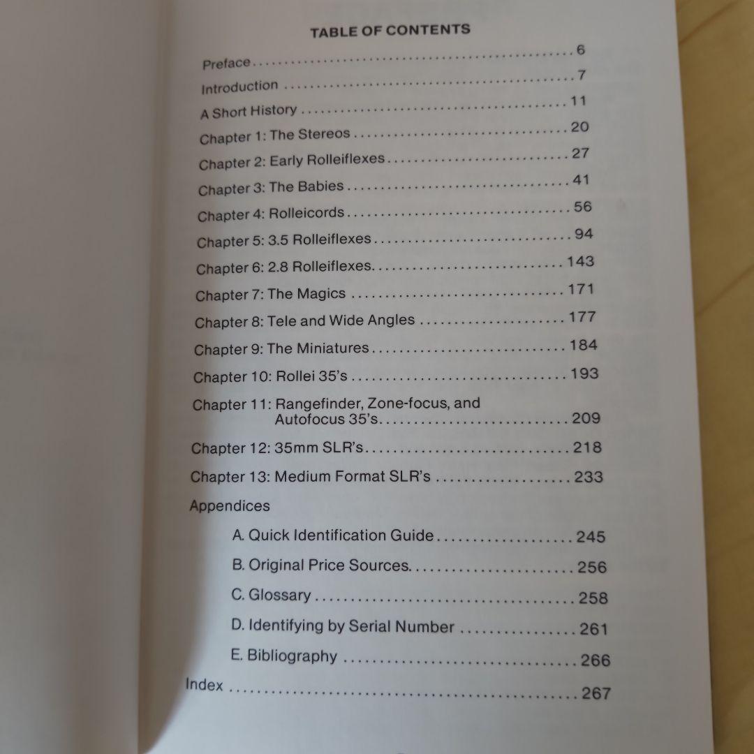【希少本】ローライ　コレクターズ・ガイド Rollei cameras