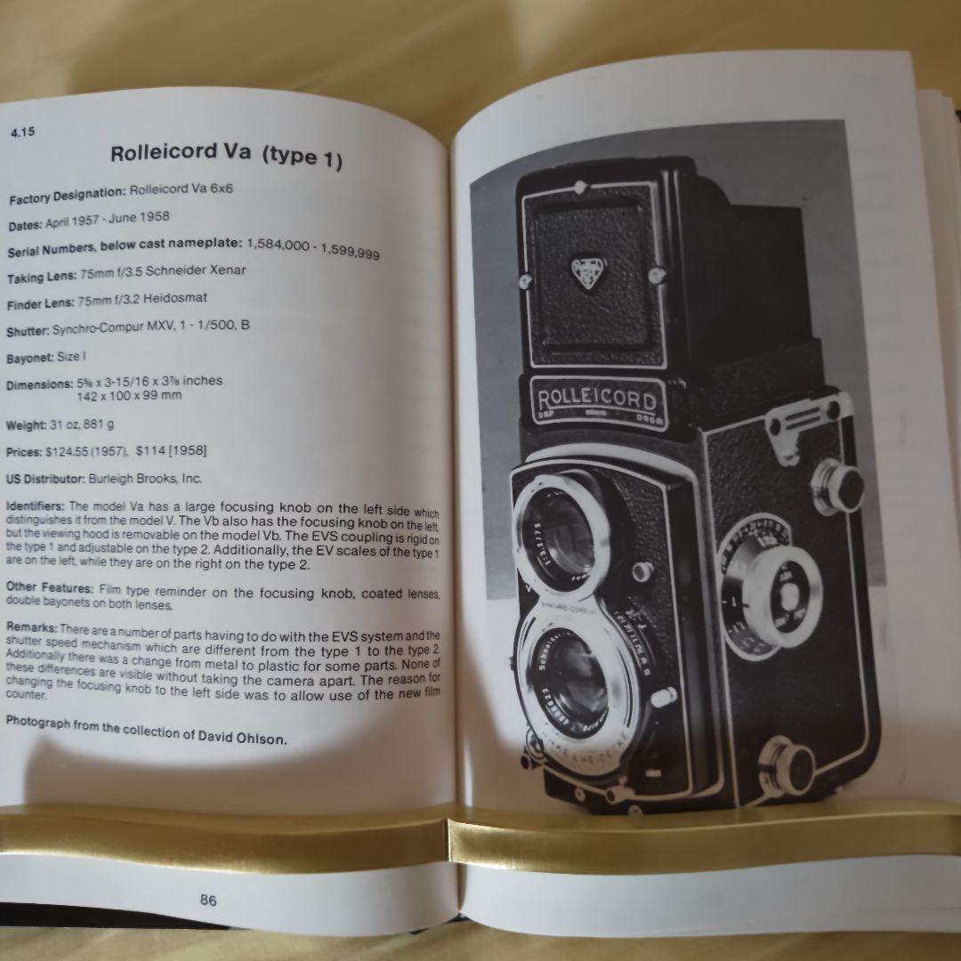 【希少本】ローライ　コレクターズ・ガイド Rollei cameras
