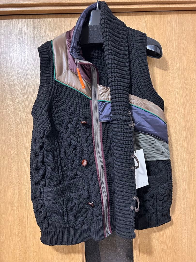 f*r様 カラー　kolor ニットベスト　サイズ3