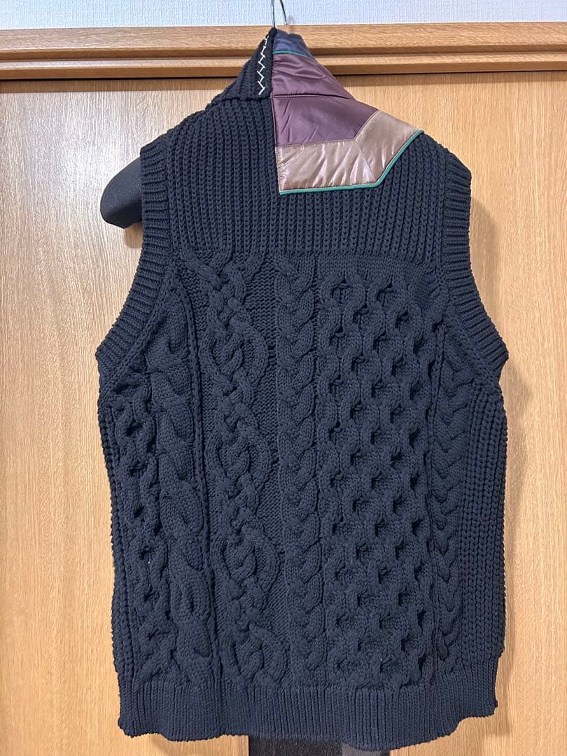 f*r様 カラー　kolor ニットベスト　サイズ3