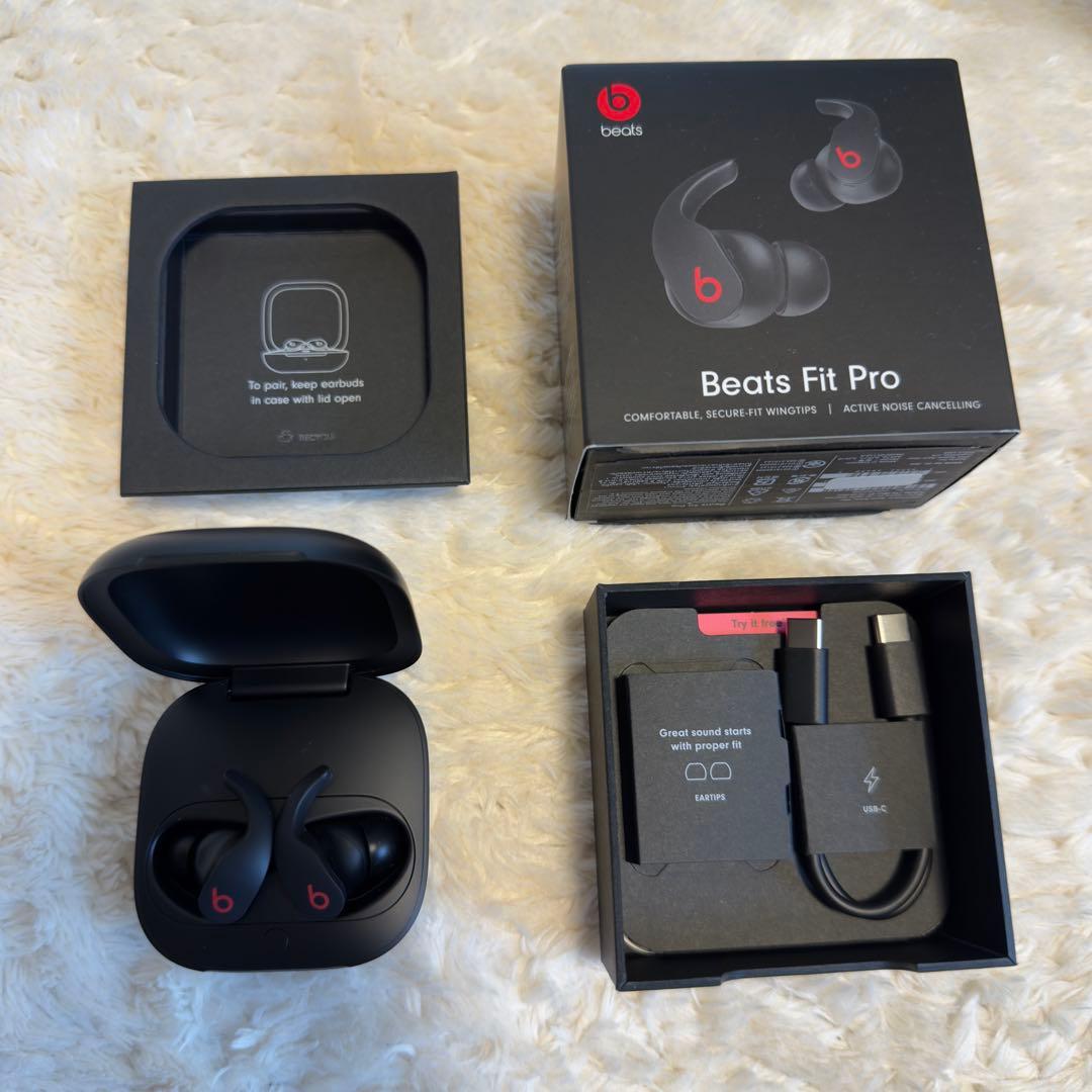 【ぴろしき】Beats Fit Pro ワイヤレスイヤホン ブラック