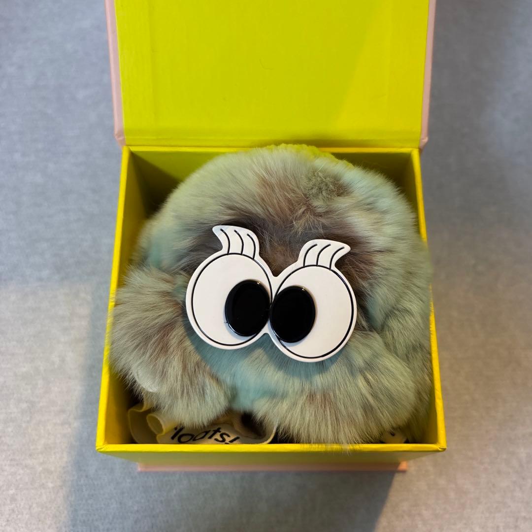 フローツ もふもふバックチャーム チョコミント