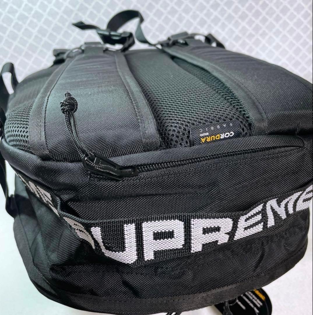 【新品✨️COOL】supreme シュプリーム バックパック リュック ブラック