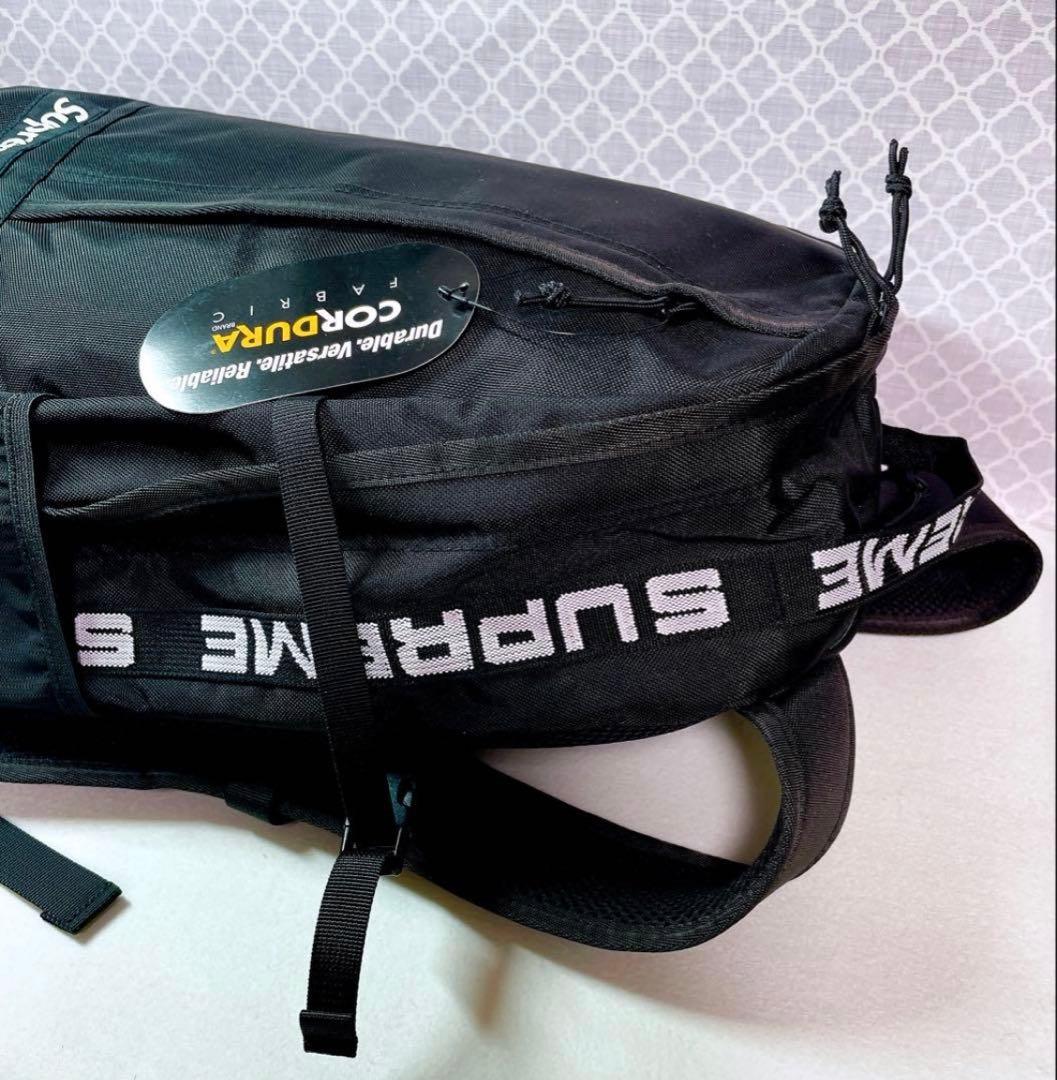 【新品✨️COOL】supreme シュプリーム バックパック リュック ブラック