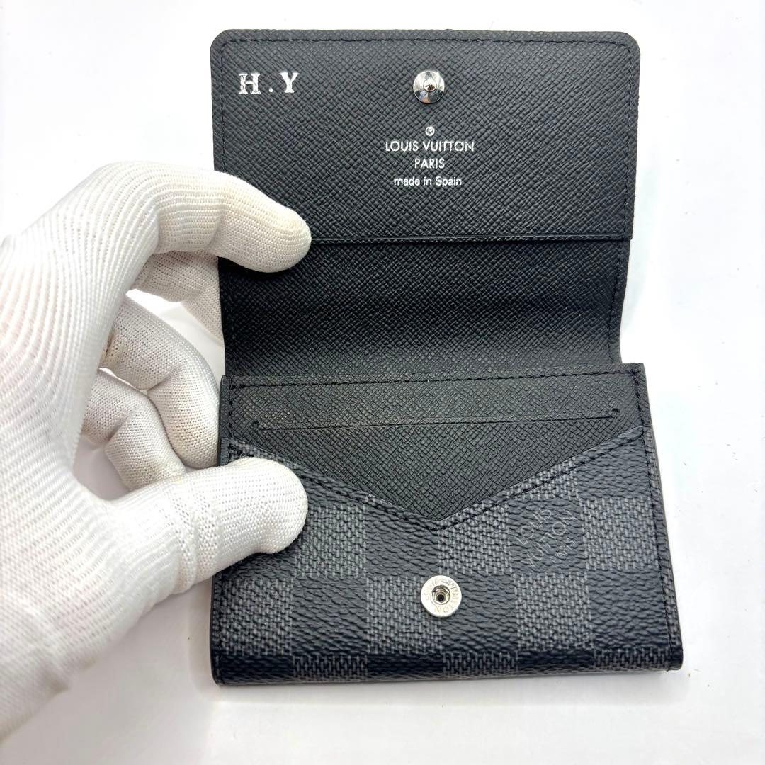 正規品 美品 ルイヴィトン アンヴェロップカルトドゥヴィジット 名刺入れ カード