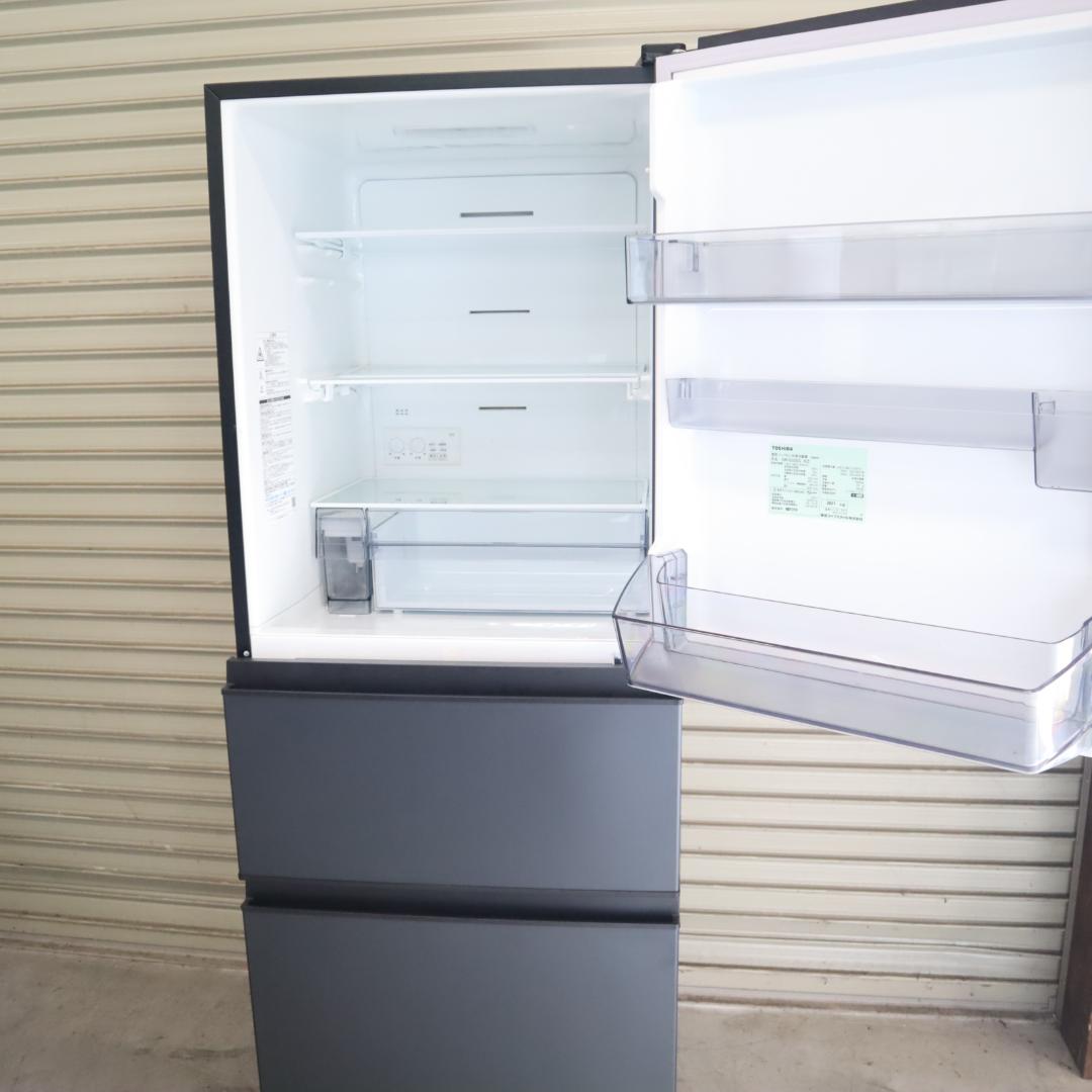 TOSHIBA GR-S33SC 冷蔵庫 326L 2021年 B0010