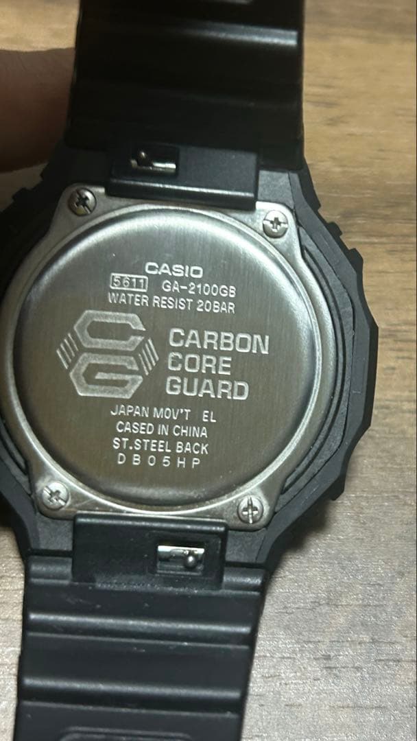 時計 G-SHOCK GA-2100GB-1A