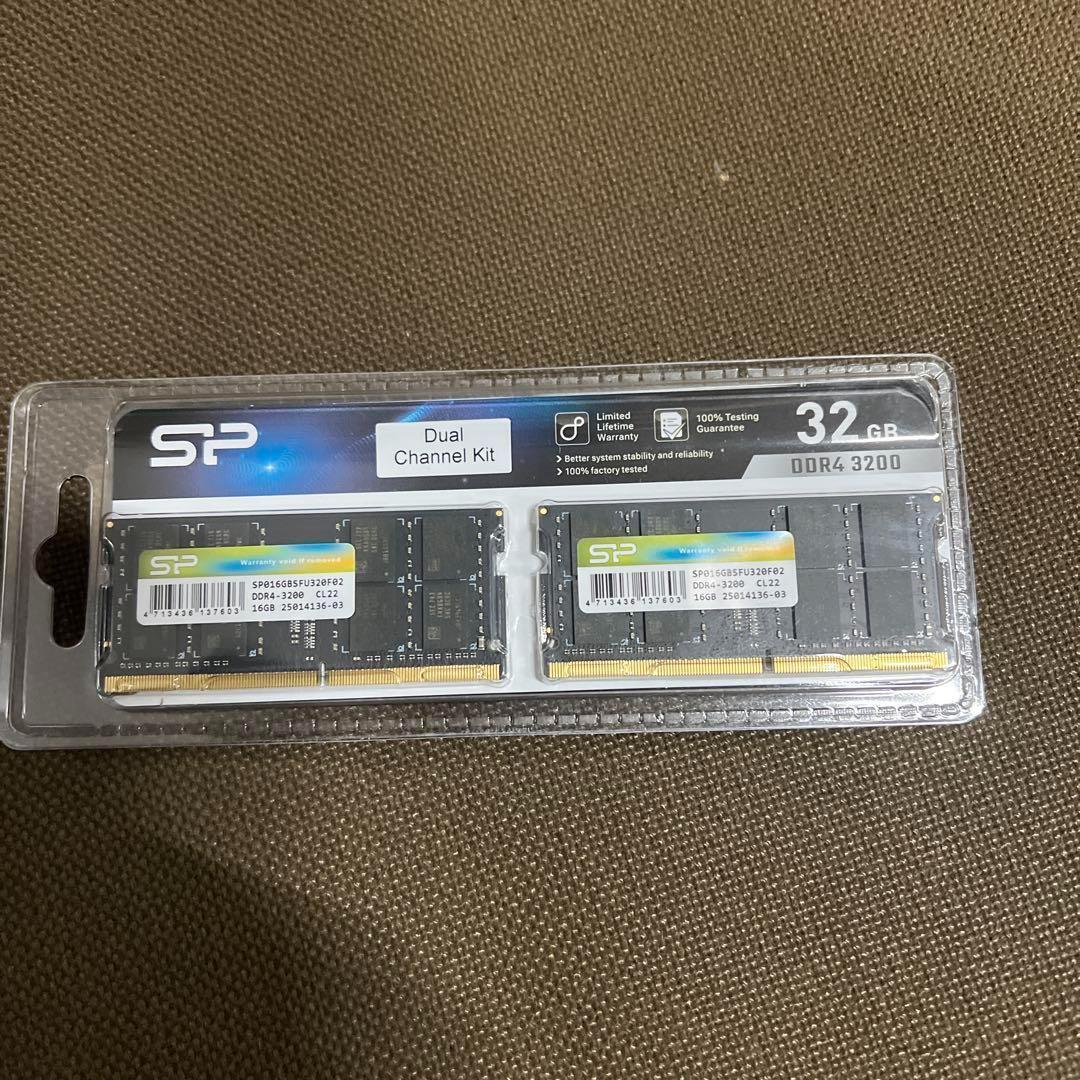 ddr4-2400 pc4-19200 32GBノート用メモリ（16GB×２枚）