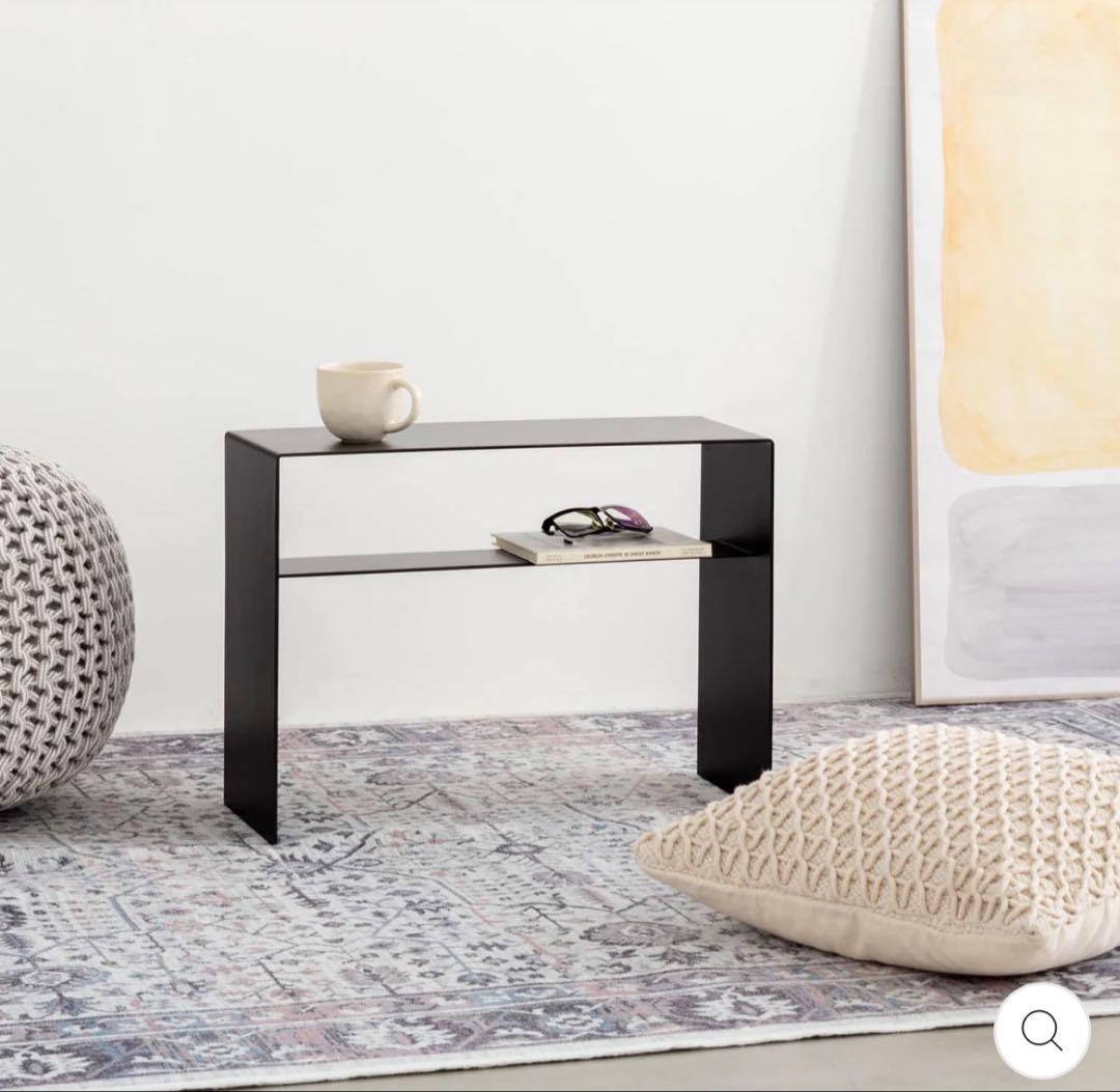 2way アイアンプレート サイドテーブル