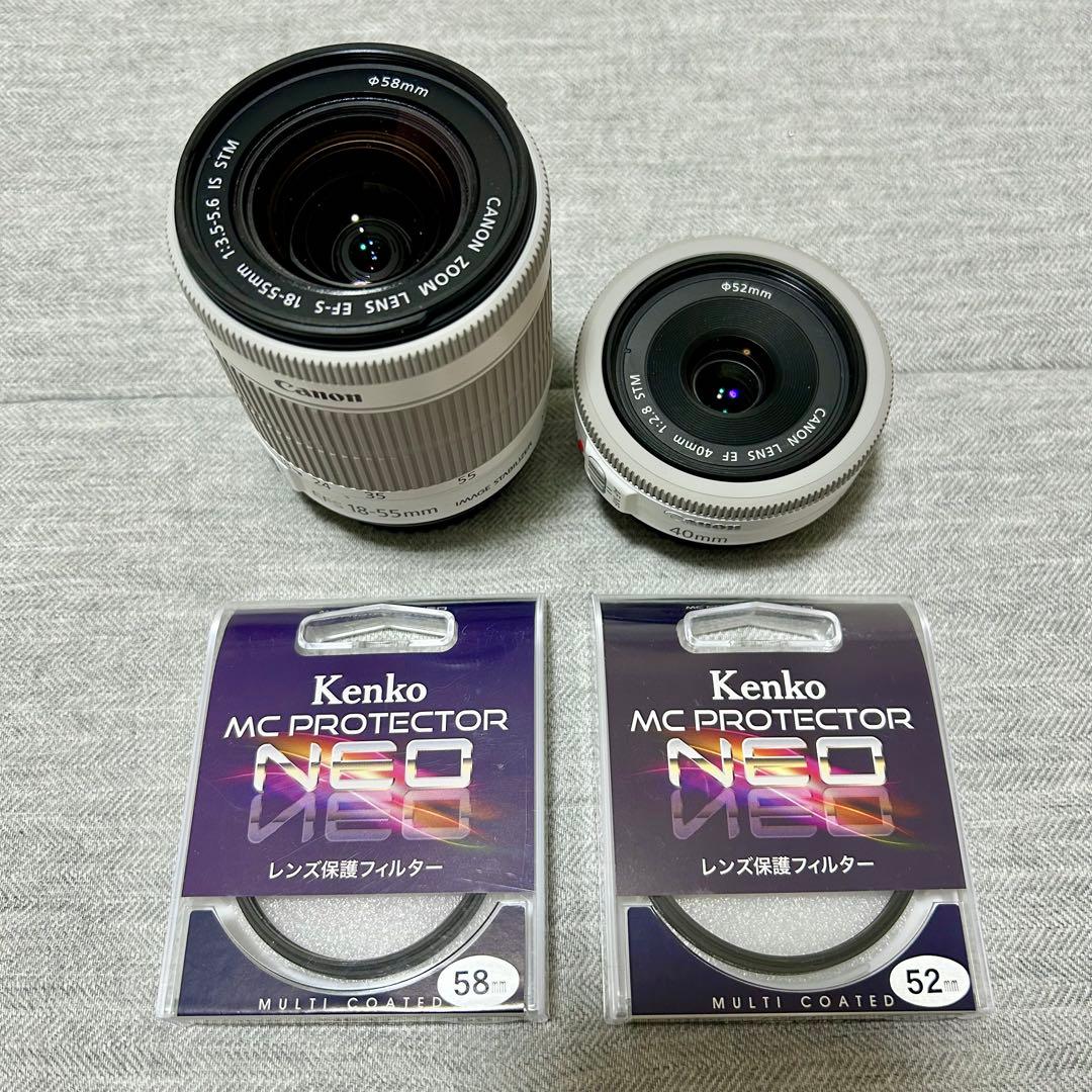 Canon EOS Kiss X7 ダブルレンズキット II ホワイト