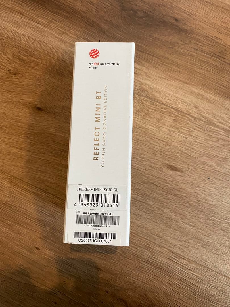 NBAステフィンカリーJBL Reflect Mini BT ワイヤレスイヤホン