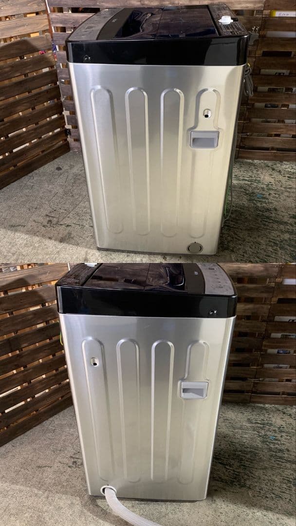 H268\" Mirror Design 生活家電 2点セット 冷蔵庫/洗濯機