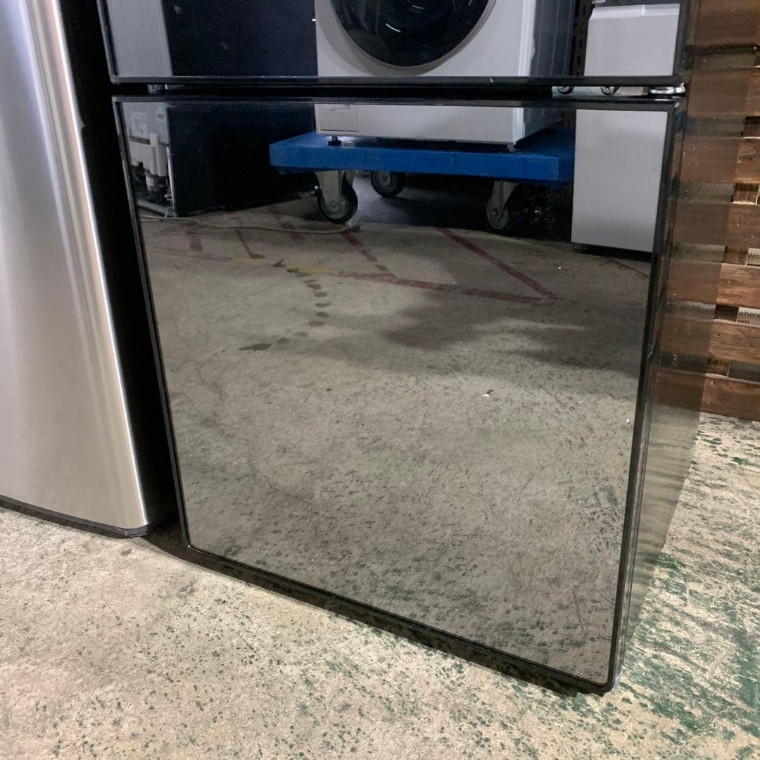 H268\" Mirror Design 生活家電 2点セット 冷蔵庫/洗濯機