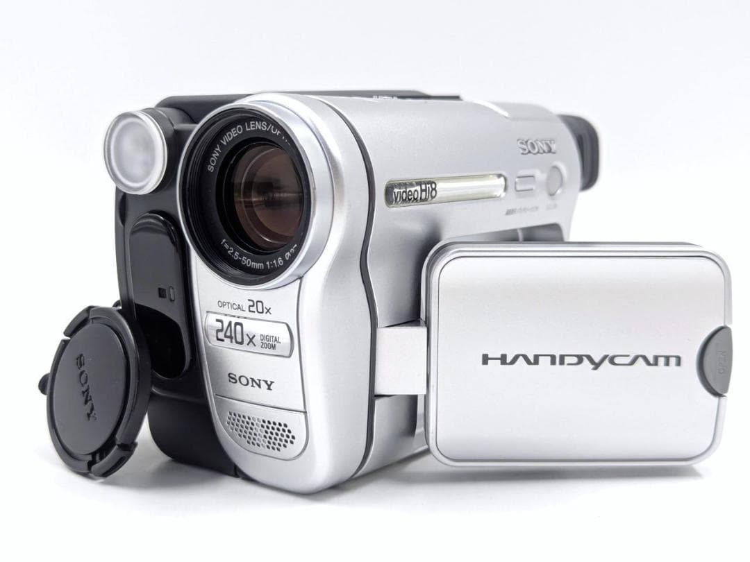 8mmテープのダビングに！ SONY ビデオカメラ CCD-TRV126