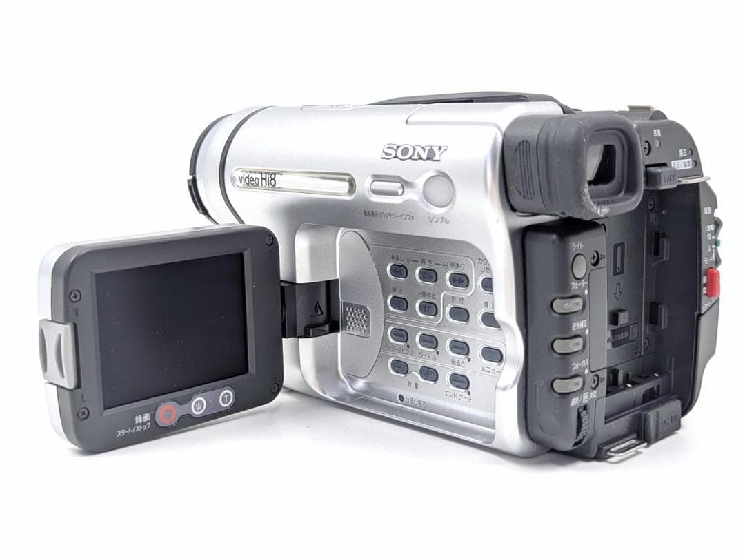 8mmテープのダビングに！ SONY ビデオカメラ CCD-TRV126