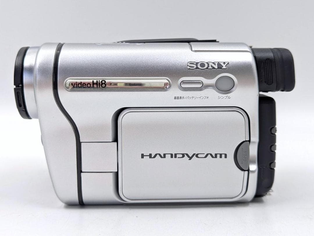 8mmテープのダビングに！ SONY ビデオカメラ CCD-TRV126