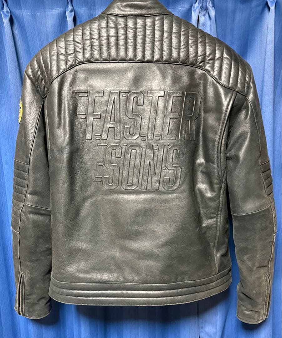 DEGNER デグナー FASTER SONS 牛革 レザージャケット XL