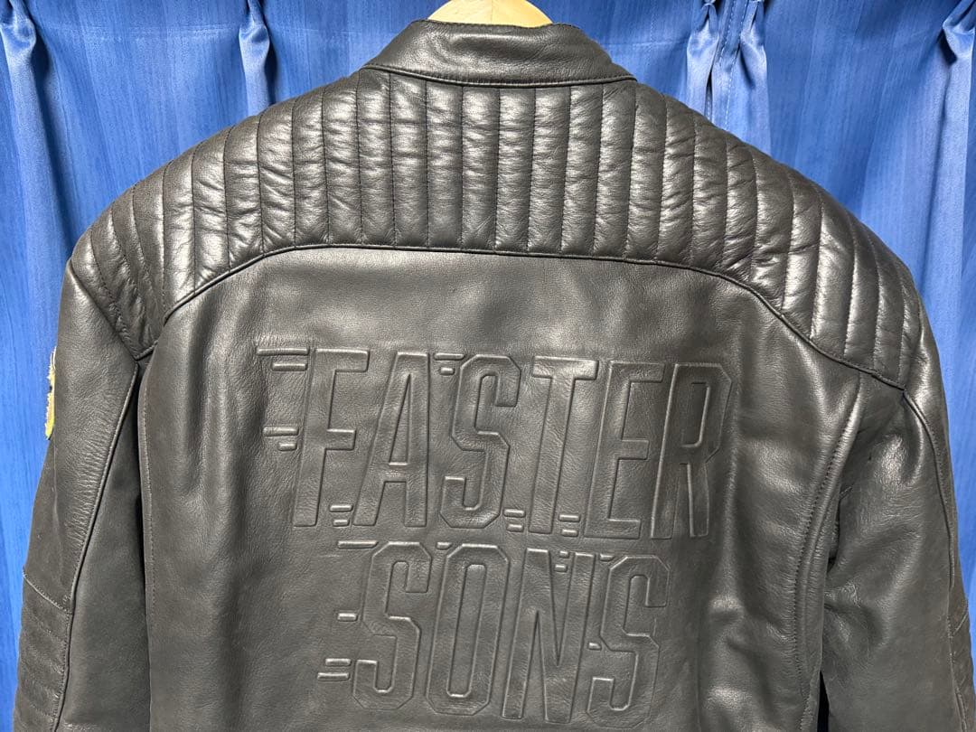 DEGNER デグナー FASTER SONS 牛革 レザージャケット XL