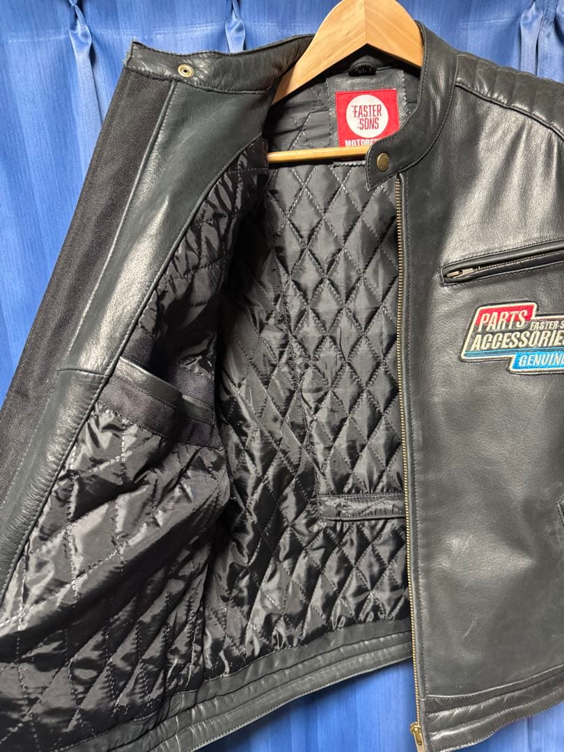 DEGNER デグナー FASTER SONS 牛革 レザージャケット XL