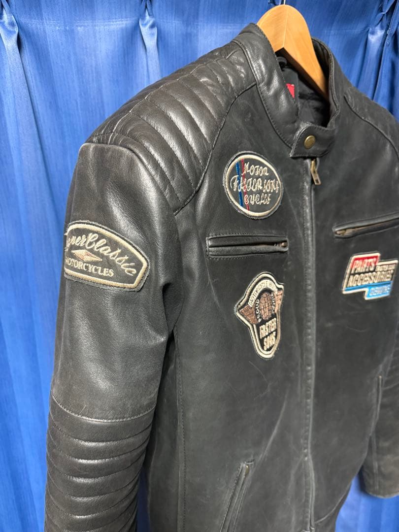 DEGNER デグナー FASTER SONS 牛革 レザージャケット XL