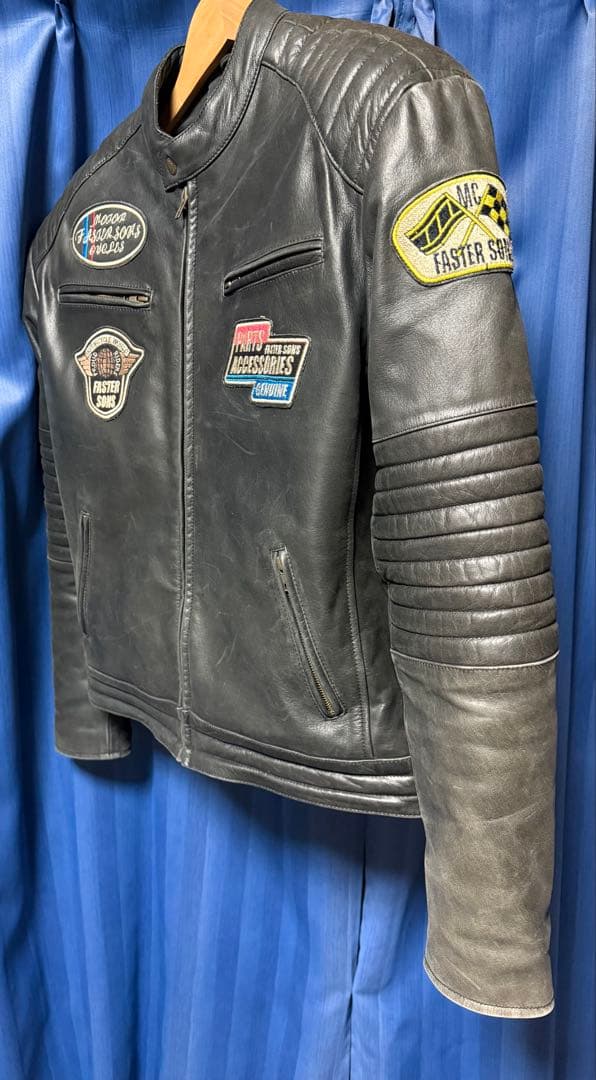 DEGNER デグナー FASTER SONS 牛革 レザージャケット XL