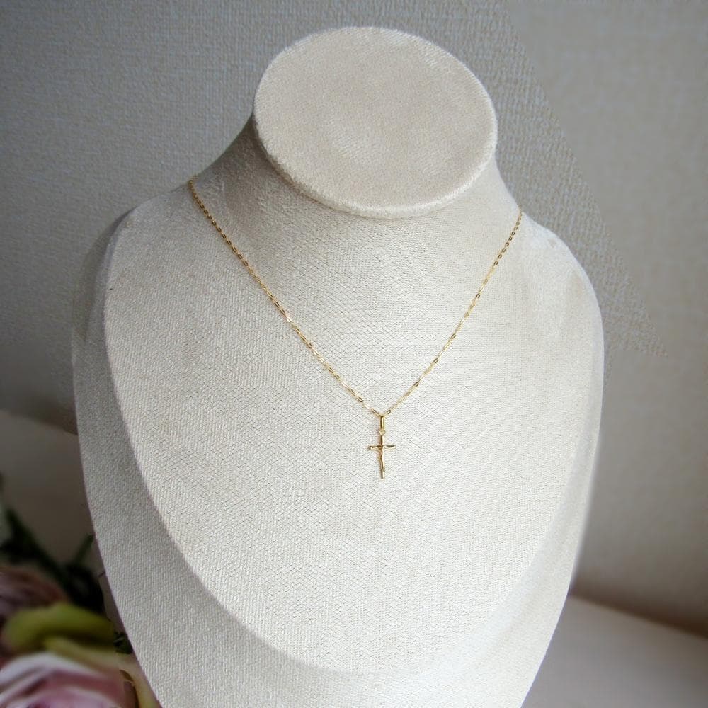 K18 18K クロス 刻印 十字架 刻印あり 18金 トップ