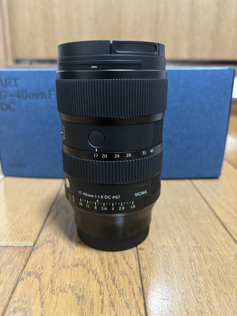 レンズ(ズーム) SIGMA 17-40 f1.8