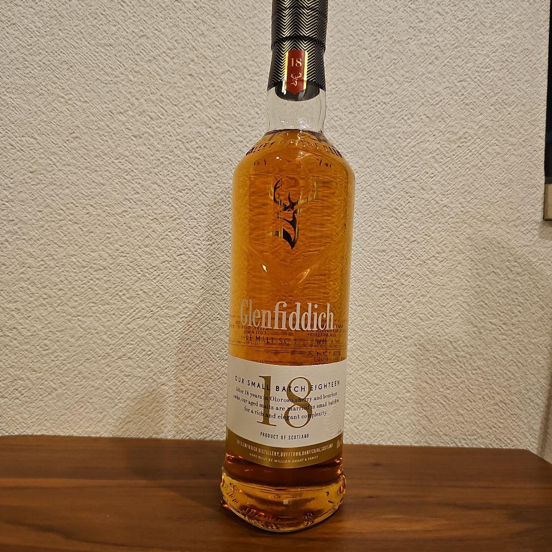 グレンフィデック18年　Glenfiddich 18年 化粧箱無し