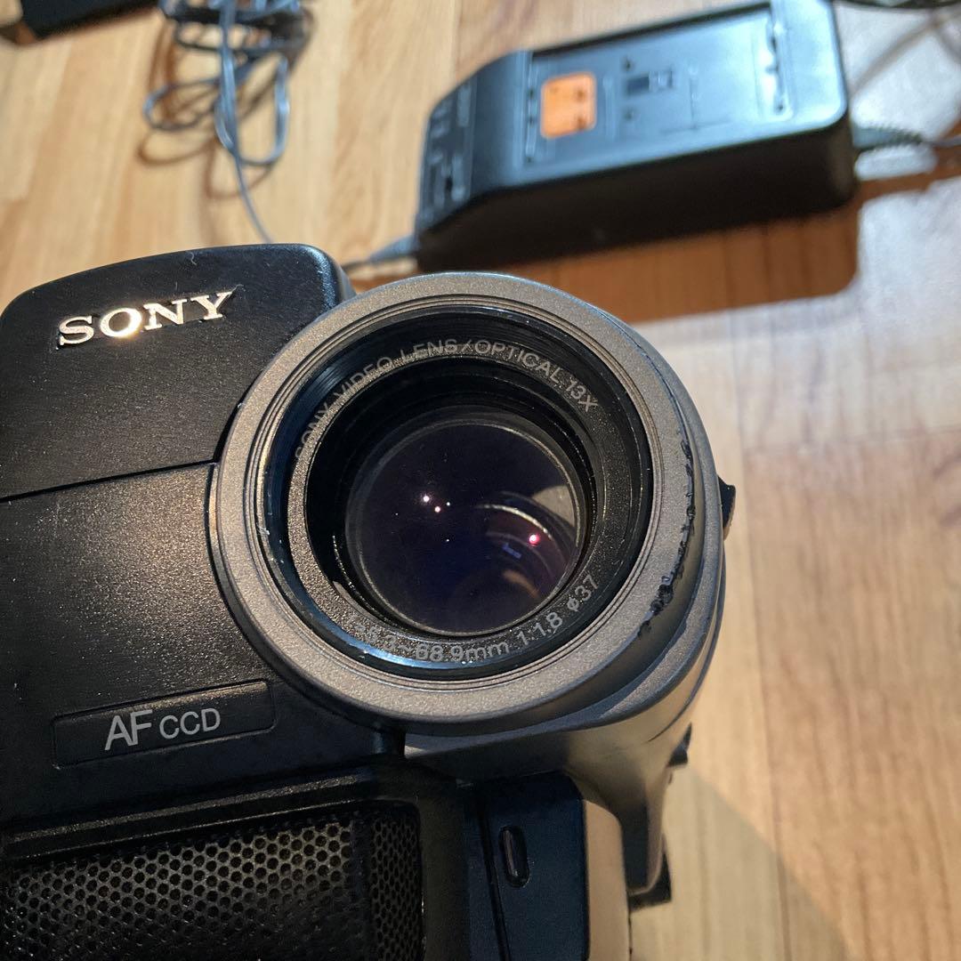動作良好 Video8 ソニー CCD-TR270 高画質8ミリビデオカメラ