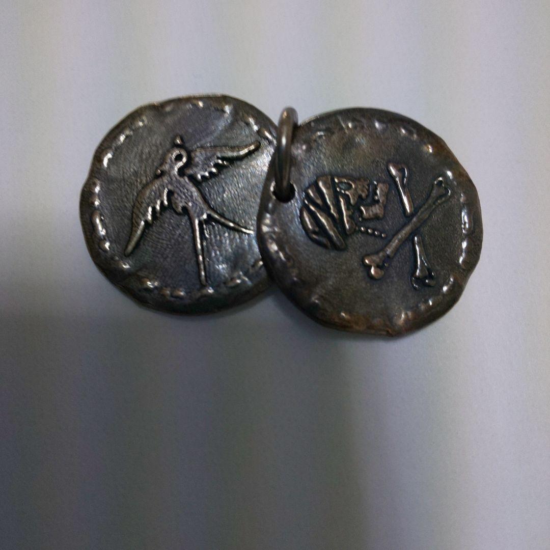 新品！レザーズ&トレジャーズ パイレーツオブカリビアン シルバーペンダントトップ