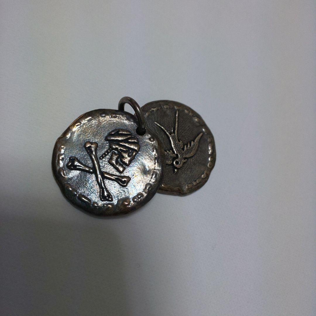 新品！レザーズ&トレジャーズ パイレーツオブカリビアン シルバーペンダントトップ