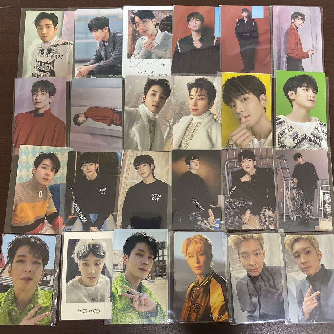 SEVENTEEN セブチ トレカ WONWOO ウォヌ まとめ売り