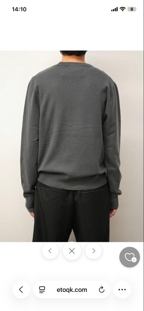 ©*️様 エクストリームカシミア　グレー　フリーサイズ