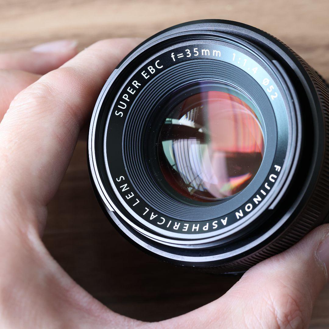 【美品】 FUJIFILM XF35mm f1.4 R ブラックミスト付き