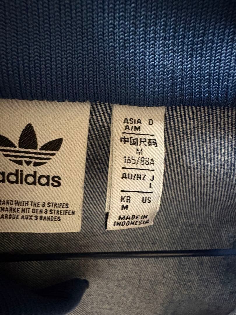 adidas アディダス アディカラー デニム トラックトップ ジャケット