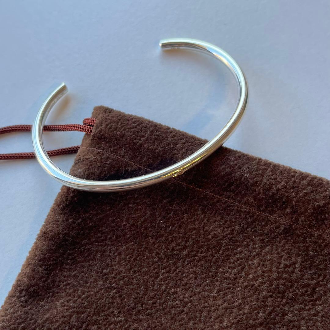 【美品】PIMENTE SV925×ダイヤモンド バングル ピモンテ