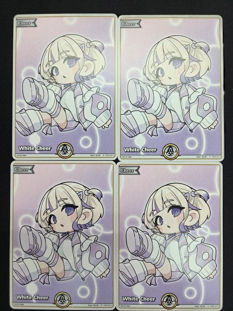 轟はじめ　白エール　海外大会プロモ　英語版　ホロライブOCG 20枚セット