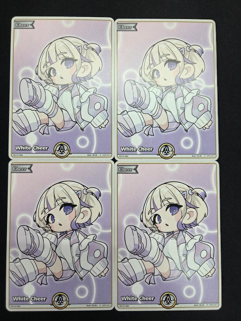 轟はじめ　白エール　海外大会プロモ　英語版　ホロライブOCG 20枚セット